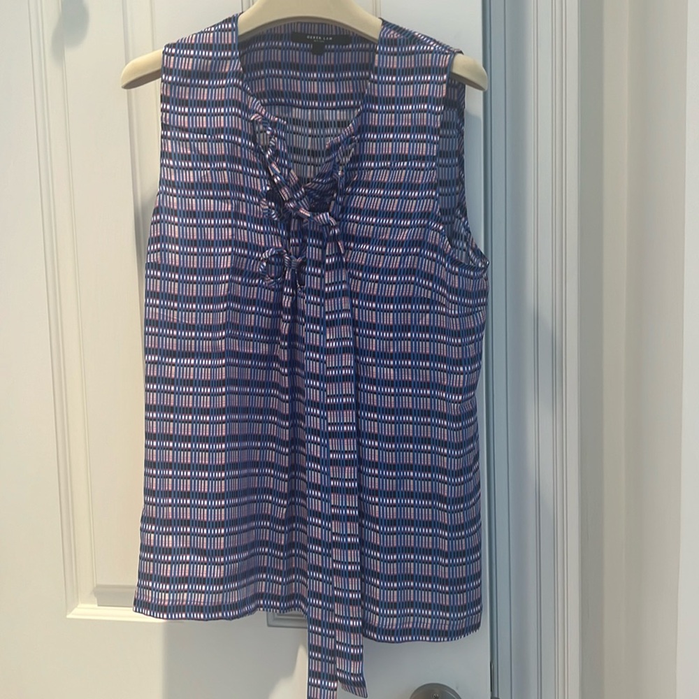 Derek Lam silk sleeveless top